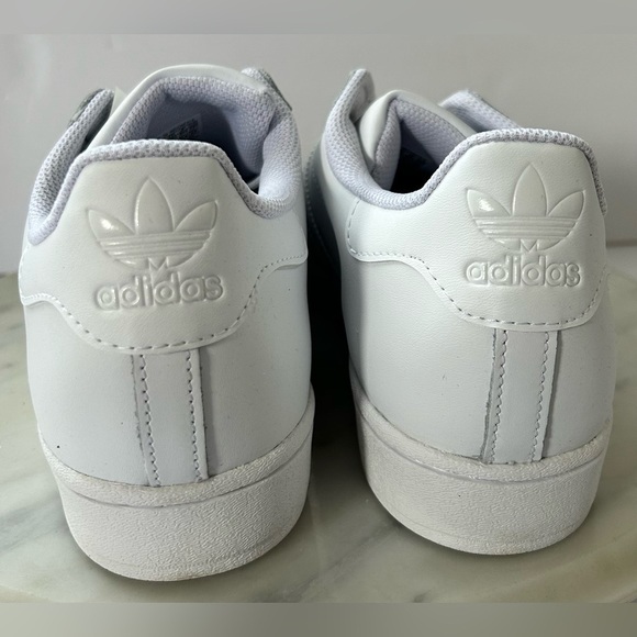 BRAND NEW Classic adidas Superstar Footwear Triple White - Size 12.0 US RUN DMC - Picture 7 of 10